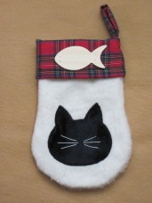 Santa "Claws" Stocking Pattern